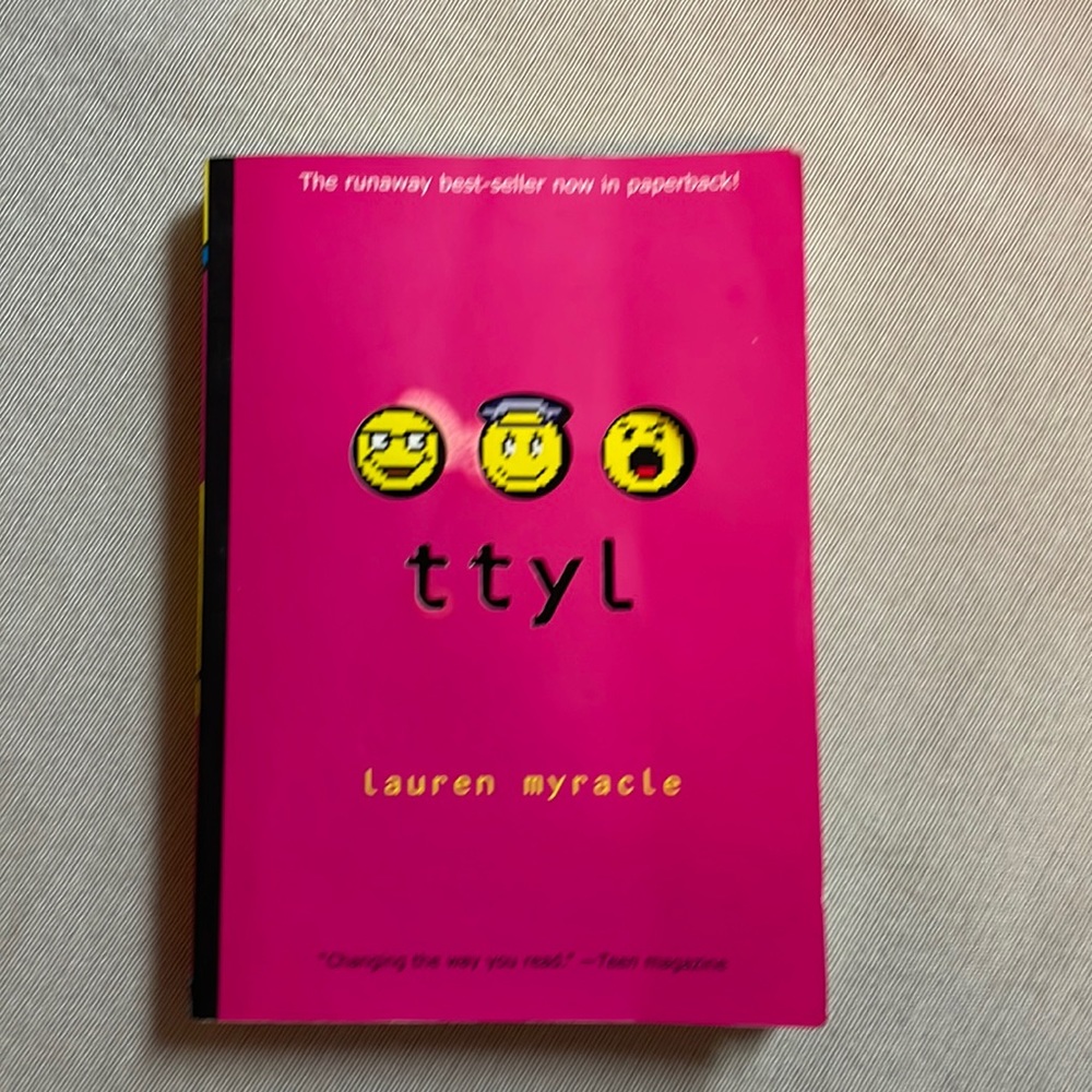 📚2/$6  Ttyl #1 in the Internet Girls Series